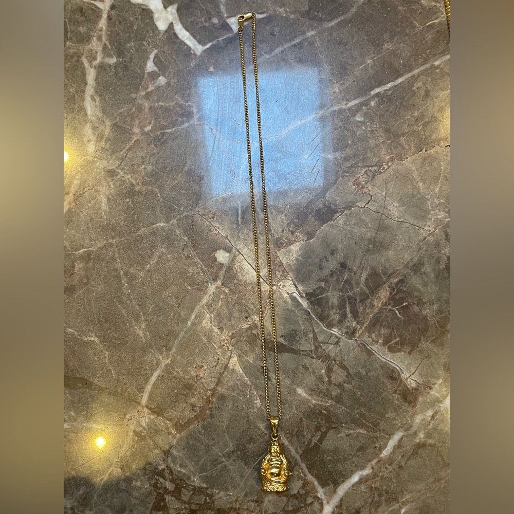 COPY - GLD SHOP BUDDHA PENDANT CHAIN